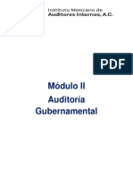 Modulo II Auditoría Gubernamental 2023