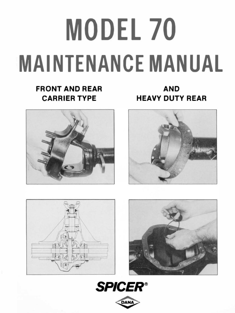 maintenance-manual-model-70-pdf-axle-bearing-mechanical