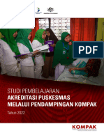 Studi Pembelajaran: Akreditasi Puskesmas Melalui Pendampingan Kompak