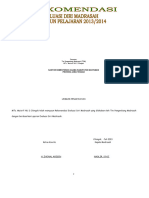 Format Rekomendasi EDM MTs Maarif NU 2 Cilongok