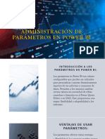 Administración de Parámetros en Power BI