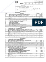 Btech Oe 7 Sem Machine Learning Koe073 2022