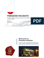 Paradise Holiday Profile