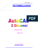 Autocad 2D REFISI