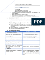 DLP in Face To Face Set-Up