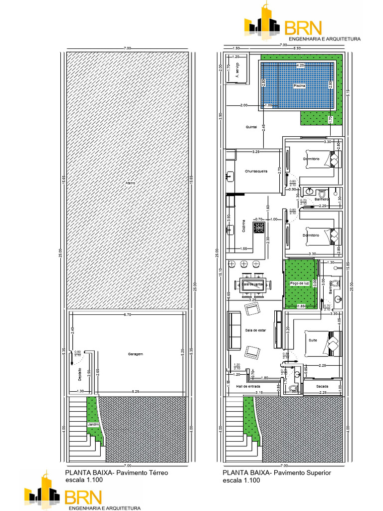 Dimensões de Ambientes Residenciais | PDF