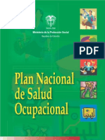 Plan Naconal de Salud Ocupacional 2003-2007