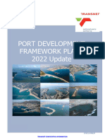 Port Development Framework Plans Update 2022.