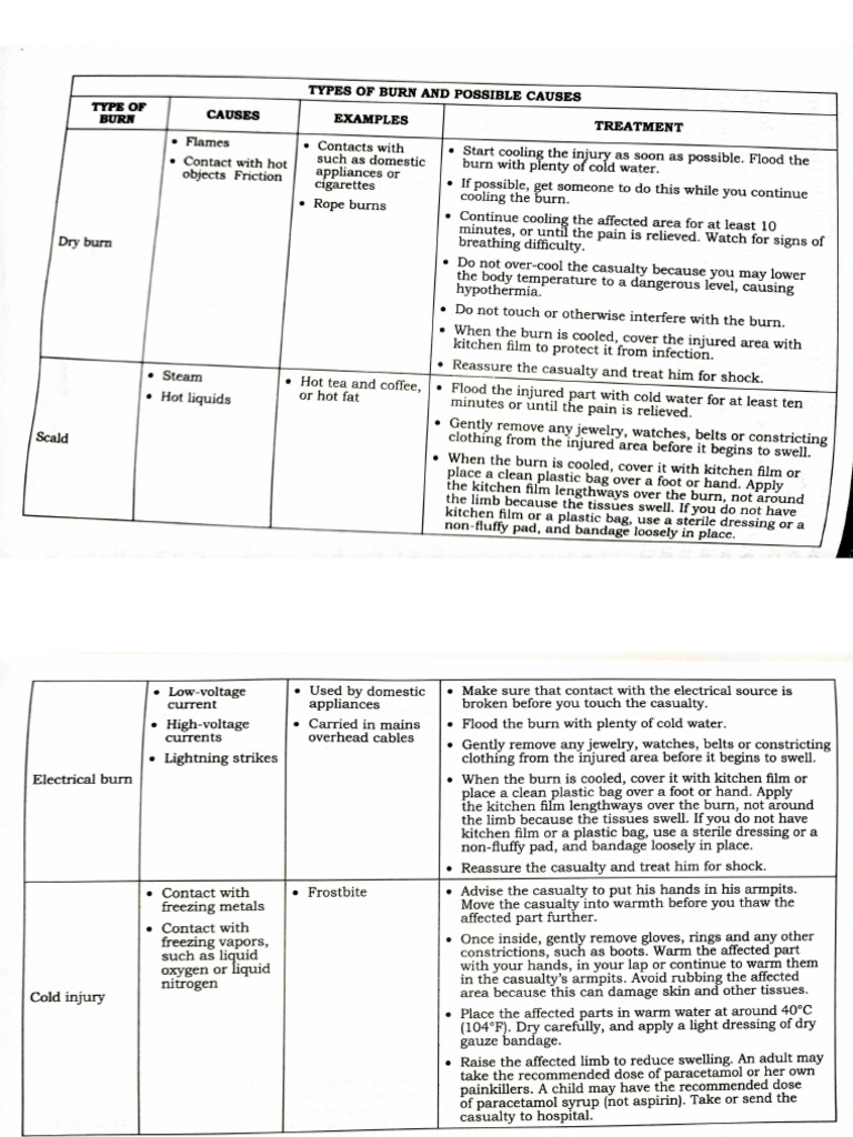 First Aid and Water Safety PDF