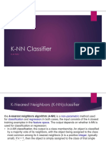 K-NN Classifier: U.A Nuli