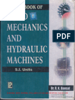 Fluid Mechanics and Hydraulic Machines DR R K Bansal PDF PDF Free