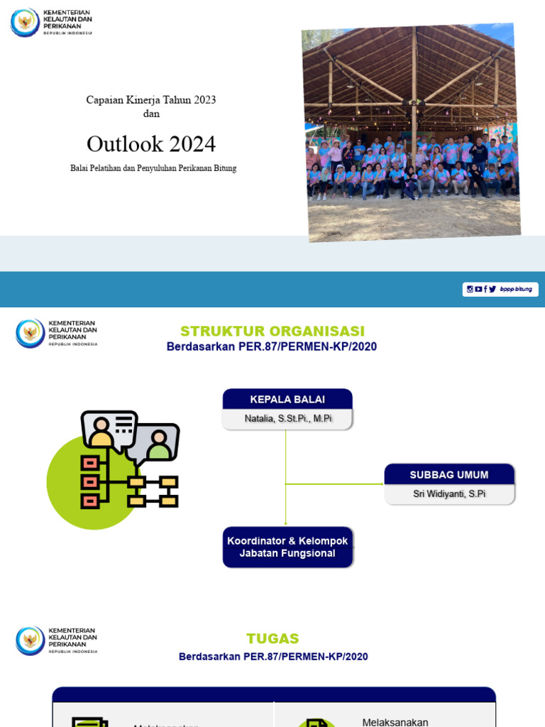 Capaian Kinerja dan Rencana 2024 BPPP Bitung | PDF