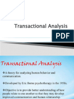 Transactional Analysis