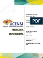 Ensayo Esc. Psicologicas