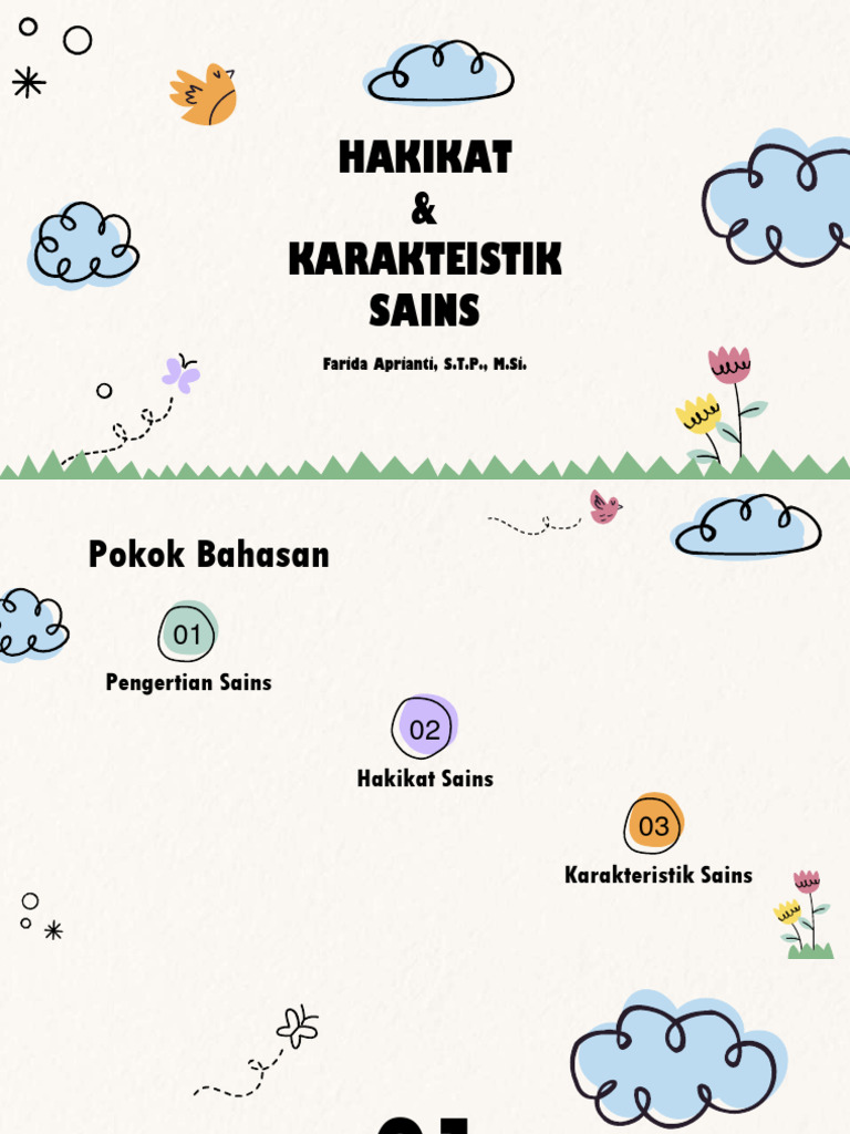 Part 5. Hakikat Dan Karakteristik Sains (Ok) | PDF