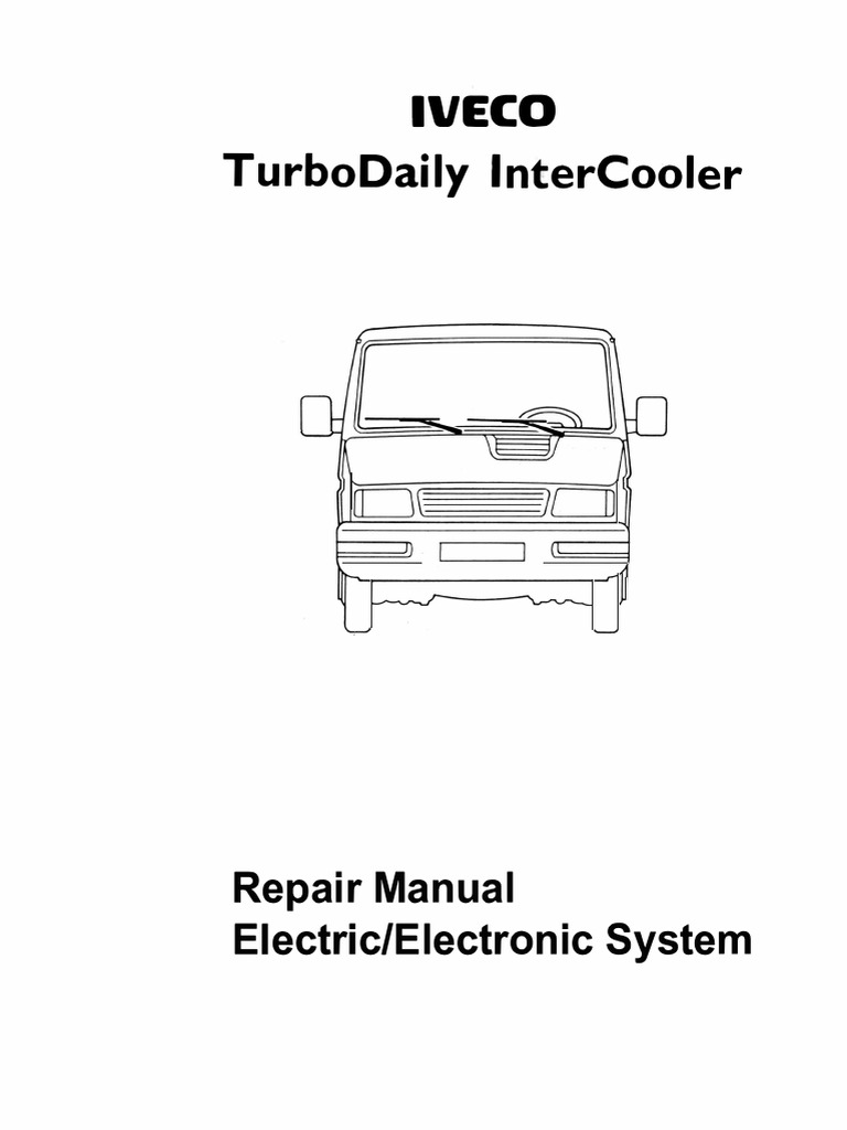 IVECO Daily Wiring Diagram Manual PDF Switch Manufactured Goods
