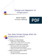 Climate Change and Adaptation for Infrastructure