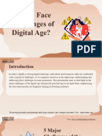 How To Face Challenges of Digital Age?