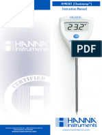 Hanna - Thermometer Check-Temp