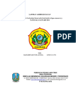 Laporan Kegiatan Praktek Budidaya Kacang Panjang - Lidia