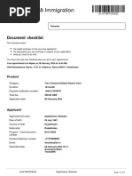 Document Checklist-Sagitzhanov Zhandos