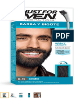Just For Men Tinte Colorante en Gel para Barba y Bigote, Sin Amoníaco, Color Negro B55, 28.4g Amazon - Com.mx Belleza