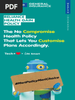 Reliance HealthGain Policy-Brochure