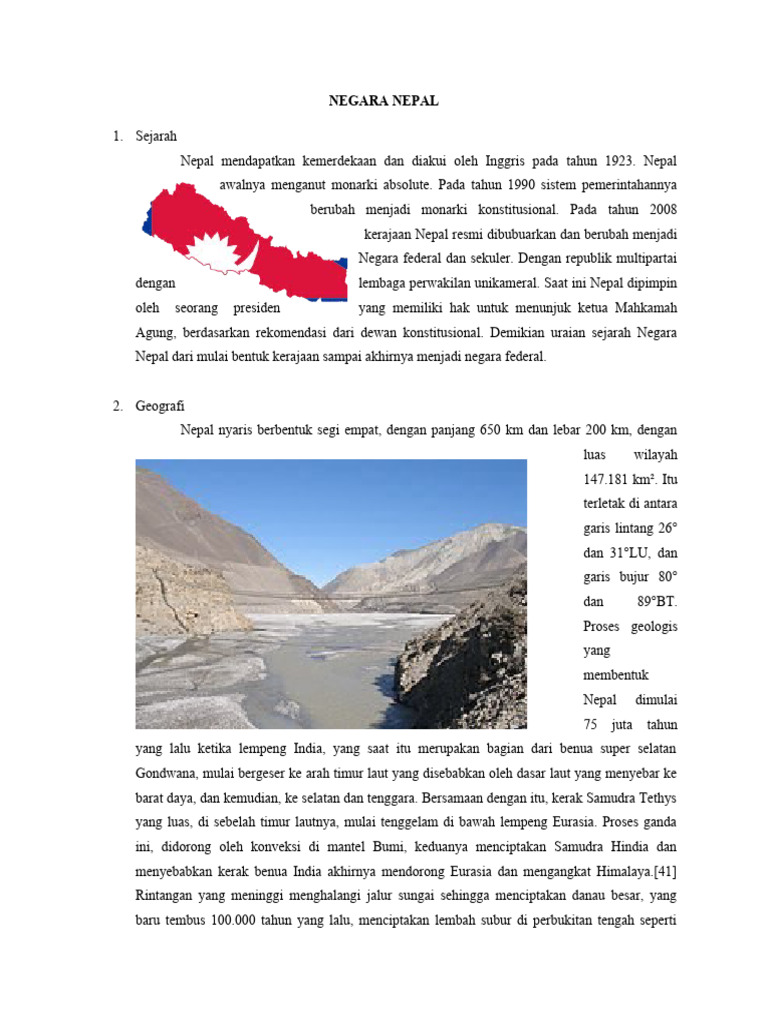 Negara Nepal | PDF