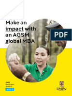 Agsm Mba Full Time Brochure