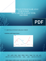 Menentukan Fungsi Naik Atau Turun Dan