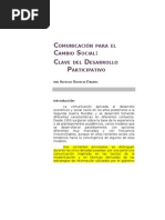 Clave Del Desarrollo Participativo