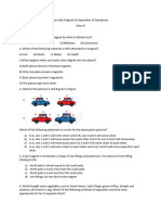 (Class 6) Fun With Magnets & Seperation of Substances