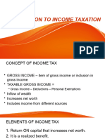 Week 4 - Introduction To Income Taxation