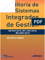 Auditoría de los sistemas integrados de gestión ISO 900114001 45001 a2019-1-9