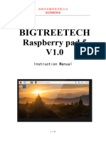 BIGTREETECH Raspberry Pad 5 V1.0 Manual