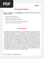 Paragraph Writing