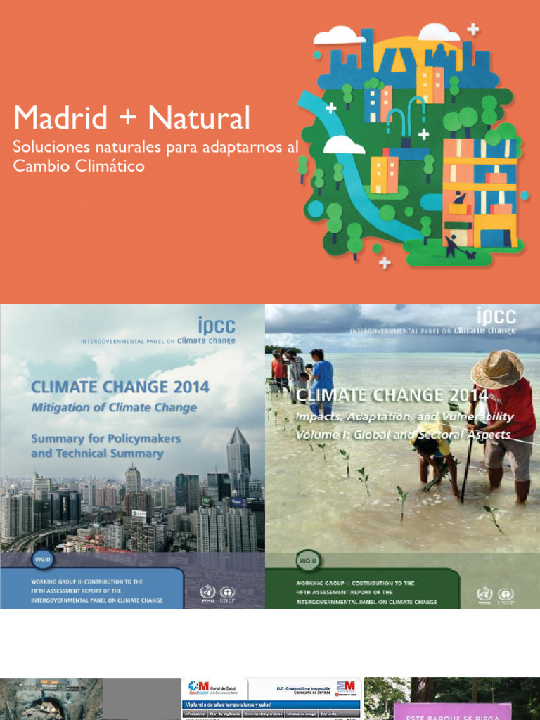 Soluciones Naturales para el Cambio Climático en Madrid | PDF | Madrid ...