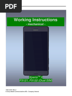 Xperia X - 1304-4370 - Working Instructions - Mechanical - Rev 2