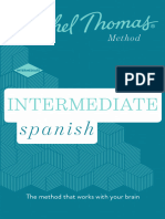 Booklet Intermediate Spanish