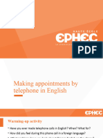 Telephone Appointment PPT TEACHER