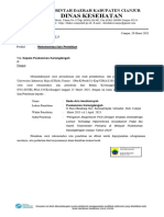 DINKES Kesbangpol PKM KARTENG PDF