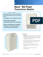 Cambium Networks Data Sheet CnWave 5G Fixed Base Transceiver Station