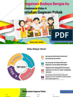 Modul Ajar Bahasa Indonesia - MODUL AJAR KEBERAGAMAN BUDAYA BANGSA KU MENENTUKAN GAGASAN POKOK - Fase B