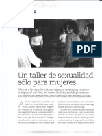 Taller de Sexualidad para Mujeres - SEXUALIDAD