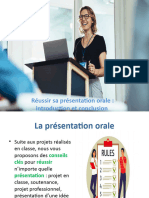 1 - Réussir Sa Présentation Orale