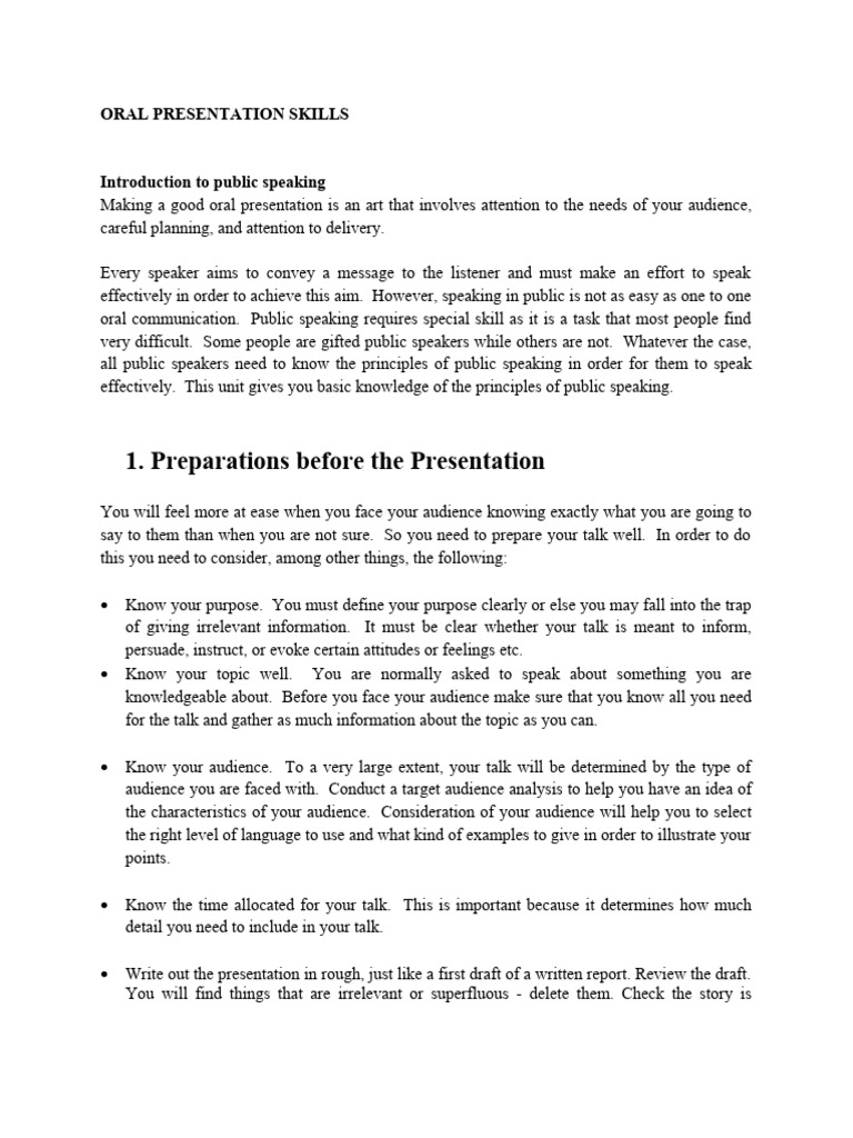 M Skills Notes | PDF | Public Speaking | Human Communication