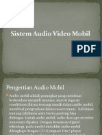 Sistem Audio Video Mobil