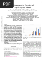 A Comprehensive Overview of Large Language Models: Preprint 1