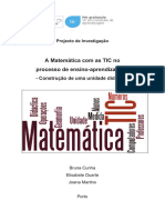 A Matemática e As TICs