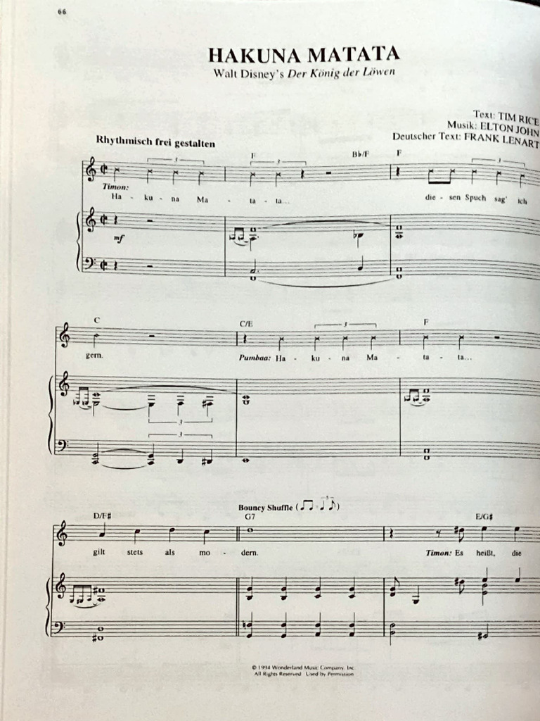 Hakuna Matata | PDF